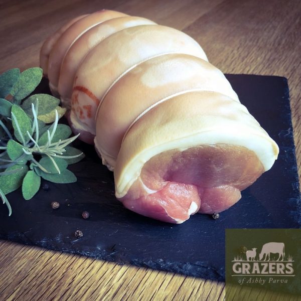 Unsmoked, Dry-Cured Gammon Joint, Boned & Rolled