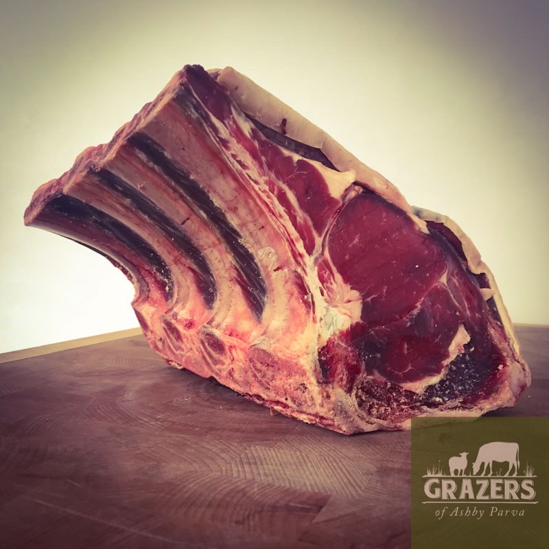 Christmas Rib of Beef on the Bone